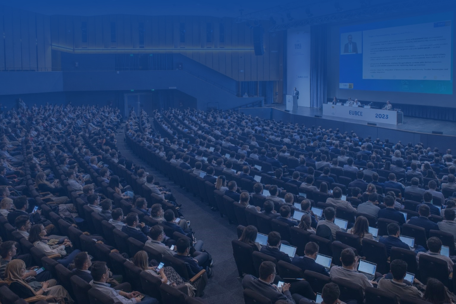 European Biomass Conference and Exhibition 2023 Bologna auditorium